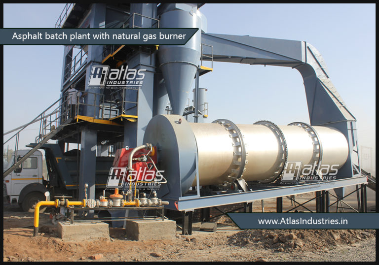 Asphalt Mixing Plant With Natural Gas Burner Atlas